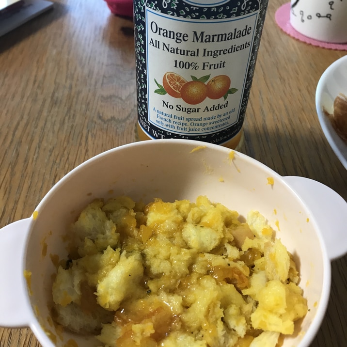 赤ちゃんの朝ご飯に かぼちゃとマーマレードのパン粥 レシピ 作り方 By 魅茶子 楽天レシピ 赤ちゃんの朝ご飯に かぼちゃとマーマレードのパン粥 レシピ 作り方 By 魅茶子 楽天レシピ